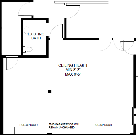 Garage Conversion Structural Summary at Corona city