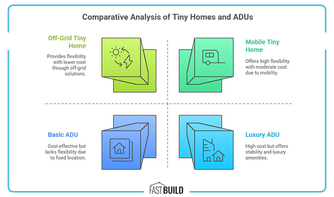 difference between ADU and Tiny Home