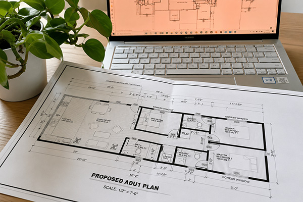 Residential Permit Drawings in california