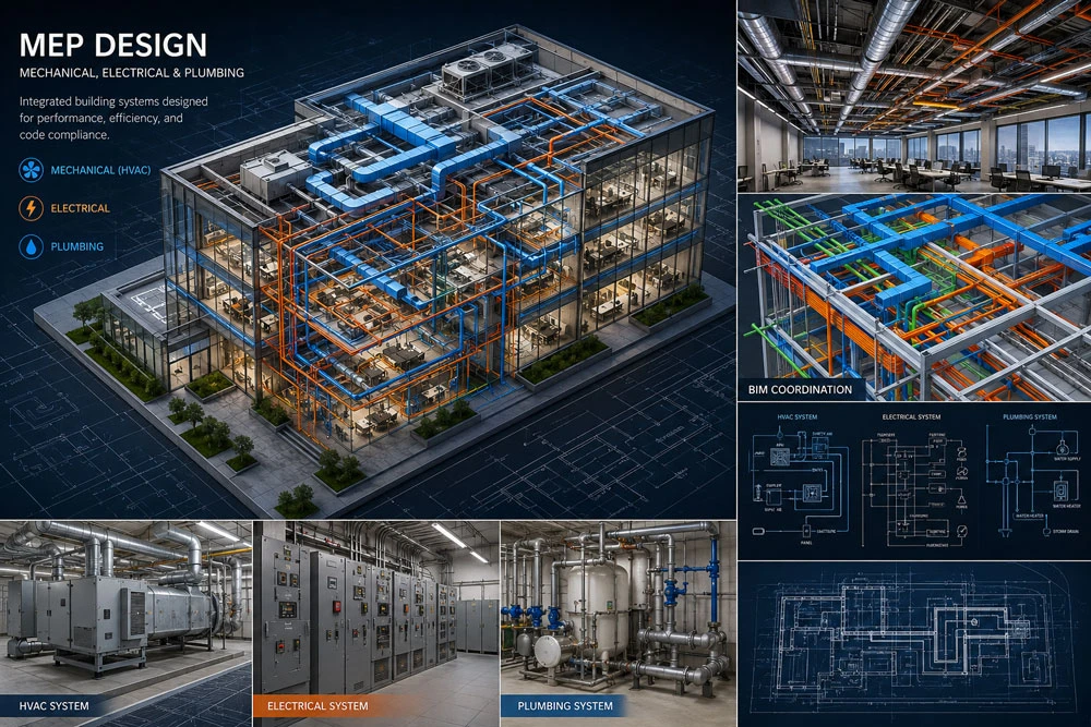 MEP design in california