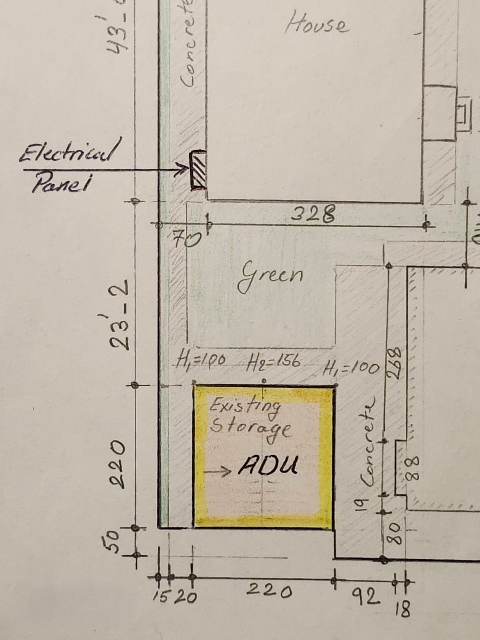 As-built field documentation photo from a Fast Build Los Angeles site visit