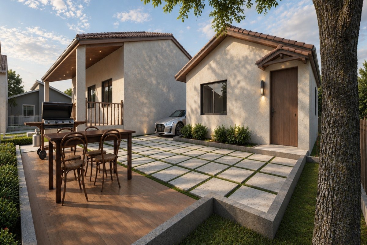 Storage Conversion — Photorealistic Render | Huntington Park, CA