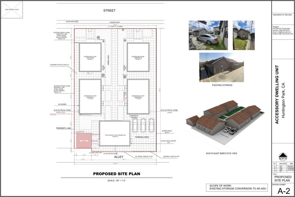 ADU siteplan