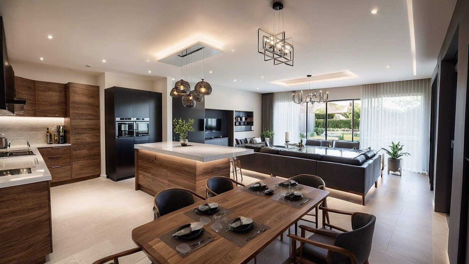 Energy-efficient kitchen design from a Fast Build Title 24 compliant project