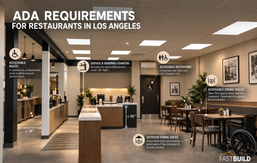ADA Requirements for Restaurants in Los Angeles