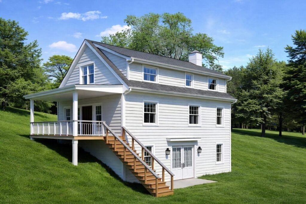 Cape Cod–Style Custom Home Design Project