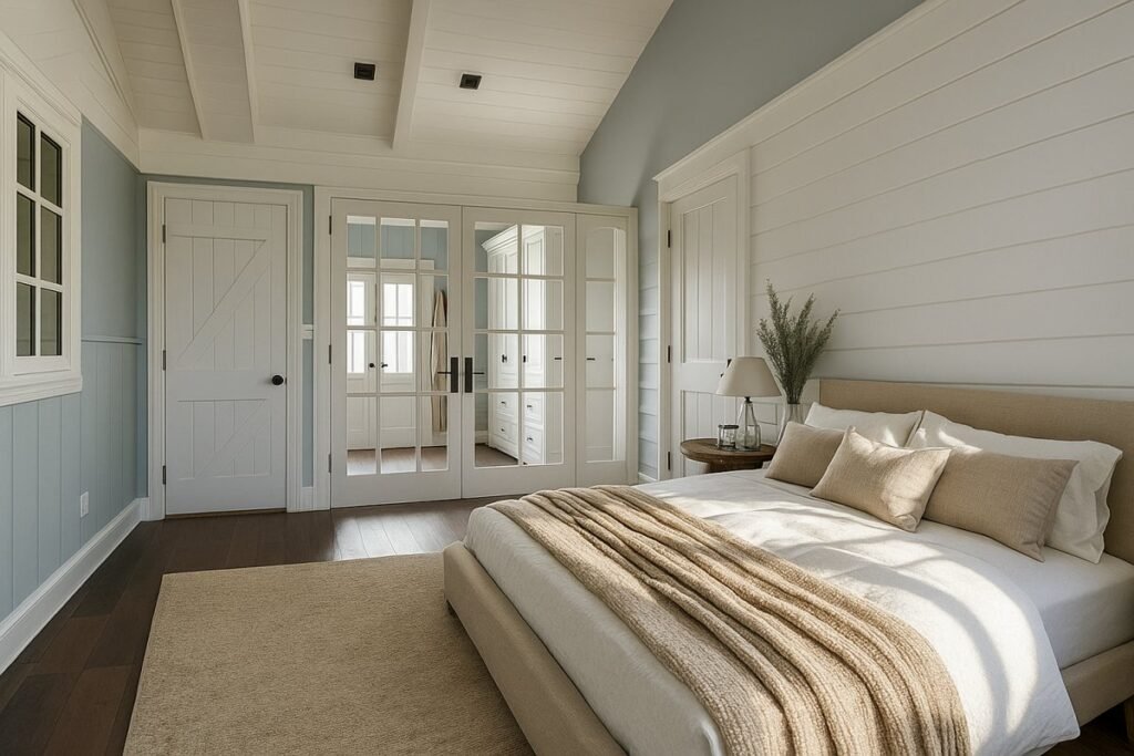 Cape Cod–Style Custom Home Design Project Bedroom Design