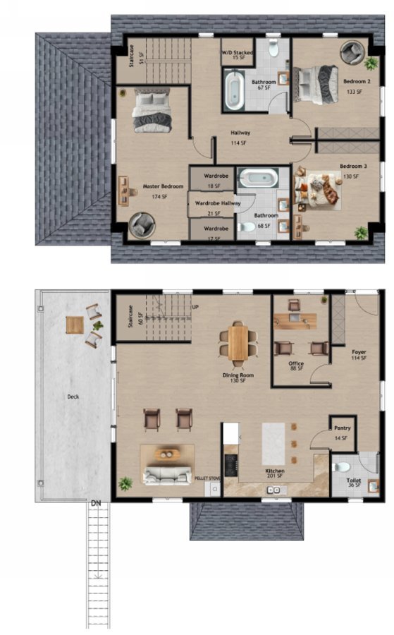 Final Design - Cape Code Style Home