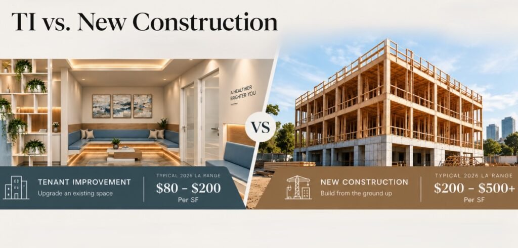 How Much Does a Tenant Improvement Cost Compared with New Construction?