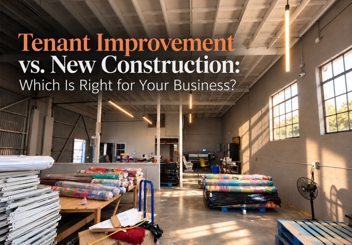 Tenant Improvement vs. New Construction: Which Is Right for Your Business