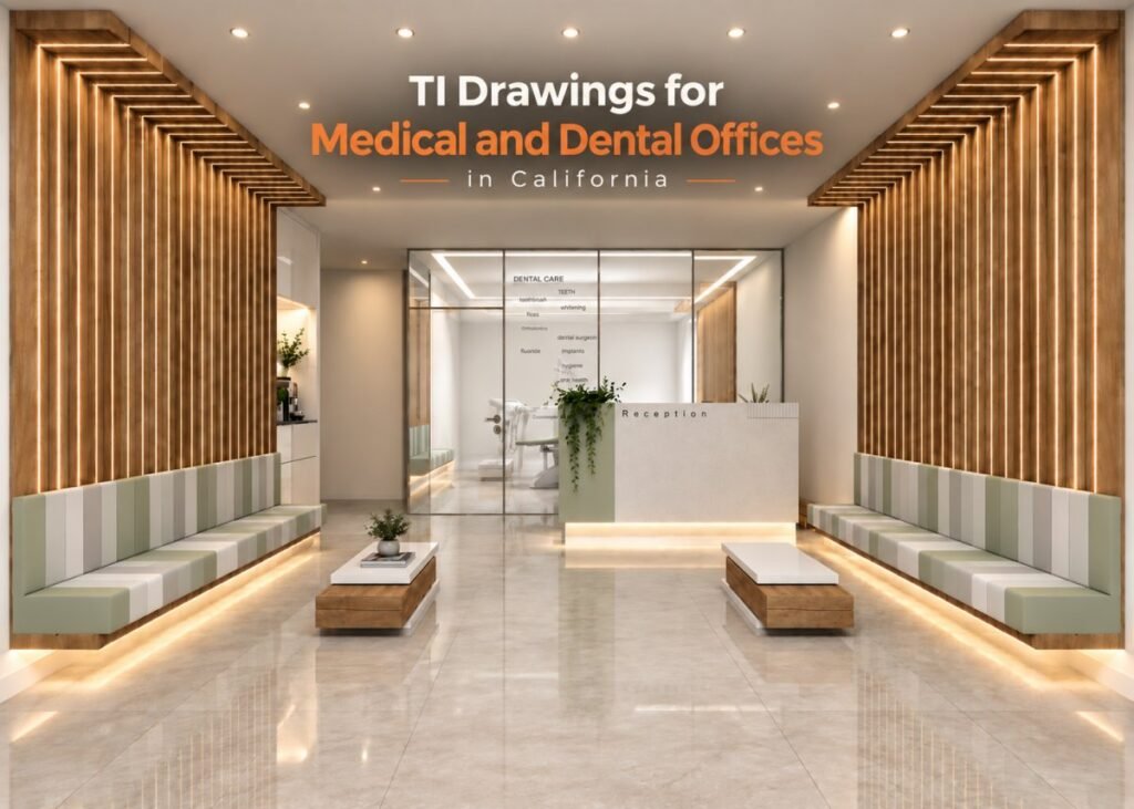TI Drawings for Medical and Dental Offices in California