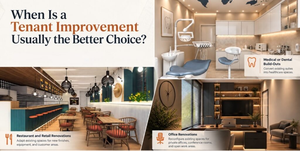 When Is a Tenant Improvement Usually the Better Choice?