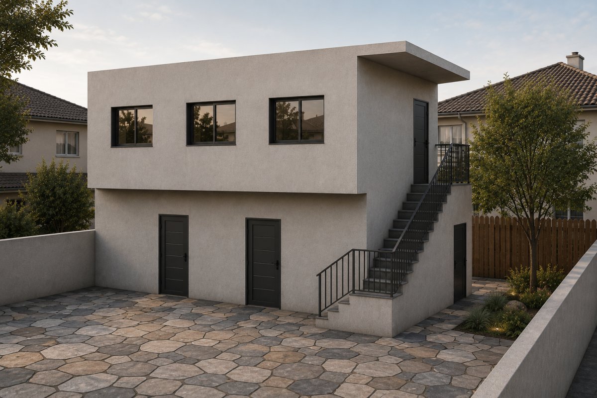 Wooster Above Garage ADU Project in Los Angeles, California