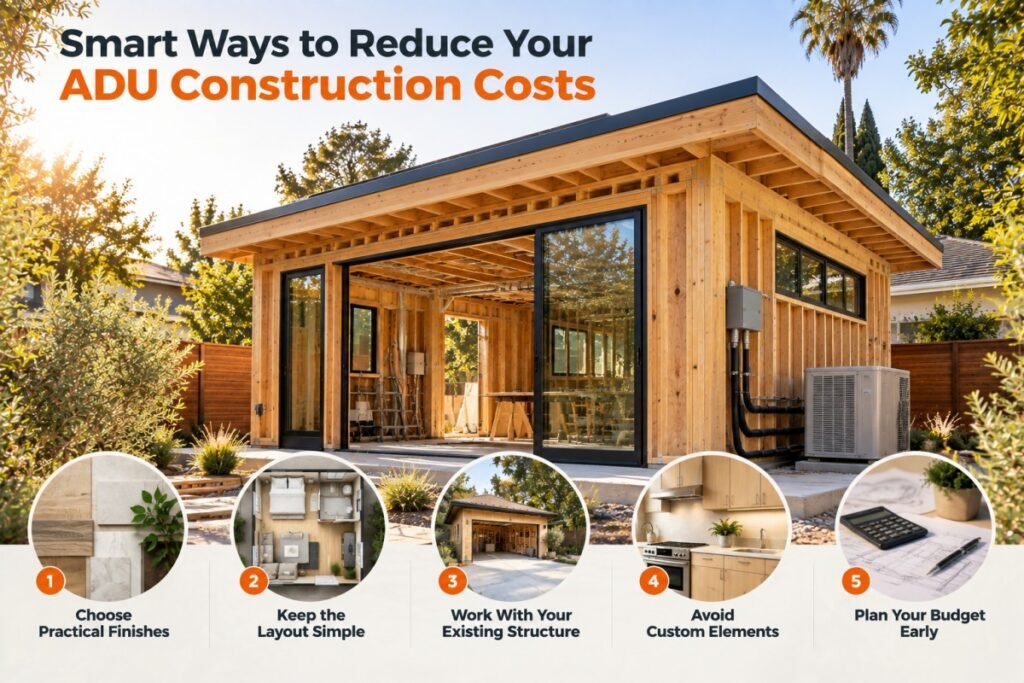 Smart Ways to Reduce Your ADU Construction Costs